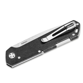 Boker Kihon Bifold 42A Folding Knife (Black Stainless Steel Handle)