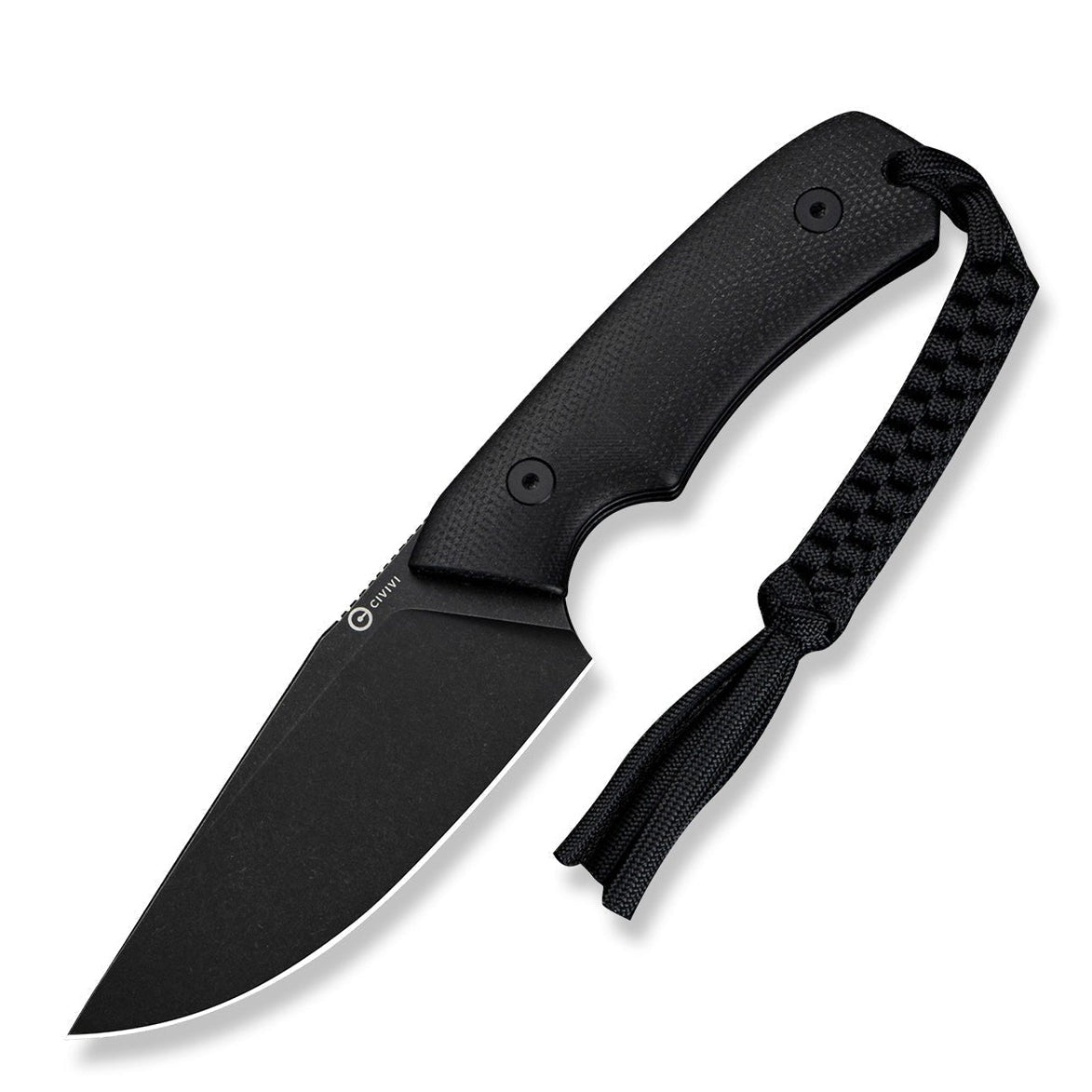 Civivi C24058B-2 Gander Fixed Blade (Black Canvas Micarta Handle)