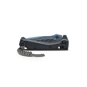 Benchmade 18065BT-01 Water Mini Adira Folding Knife (Tempest Gray Grivory Handle)