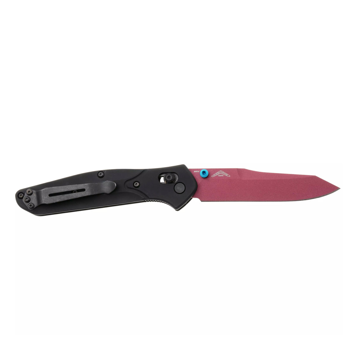Benchmade 940CN-2504 Custom Osborne Folding Knife (Black Aluminum Handle)