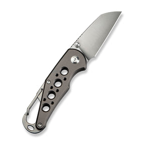 Civivi C23062B-2 Pragma Folding Knife (Gray Milled Aluminum Handle)