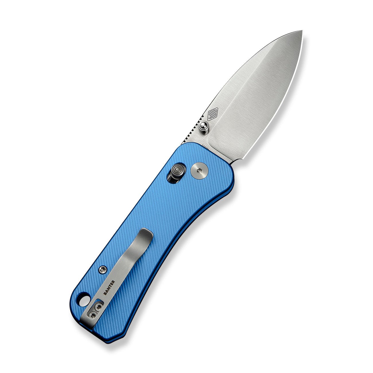 WE KNIFE WE23075-1 Banter 2 (Blue Aluminum Handle)