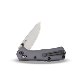 Buck 790 Mini Range Elite Folder (Gray Aluminum Handle)