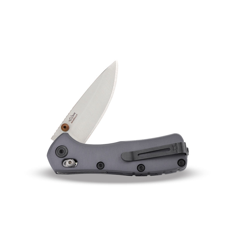 Buck 790 Mini Range Elite Folder (Gray Aluminum Handle)