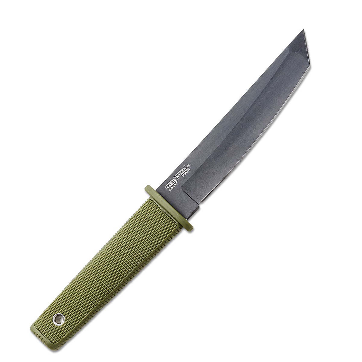 Cold Steel Kobun Black Fixed Blade (OD Green Handle)