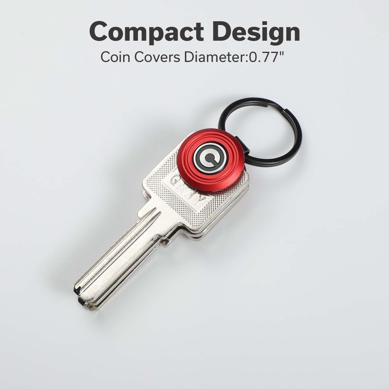 Civivi C23056-1 Key Coin Pocket Key Organizer (Red Aluminum)