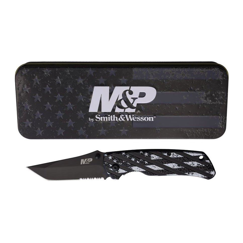 Smith & Wesson SWP1208875 American Patriot Folding Blade