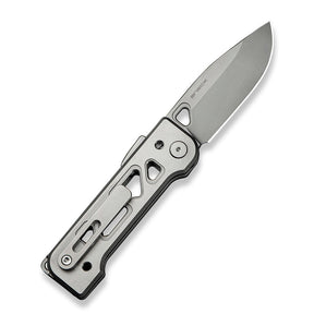 WE KNIFE WE24001-2 Tyro (Gray Machined Titanium Handle)