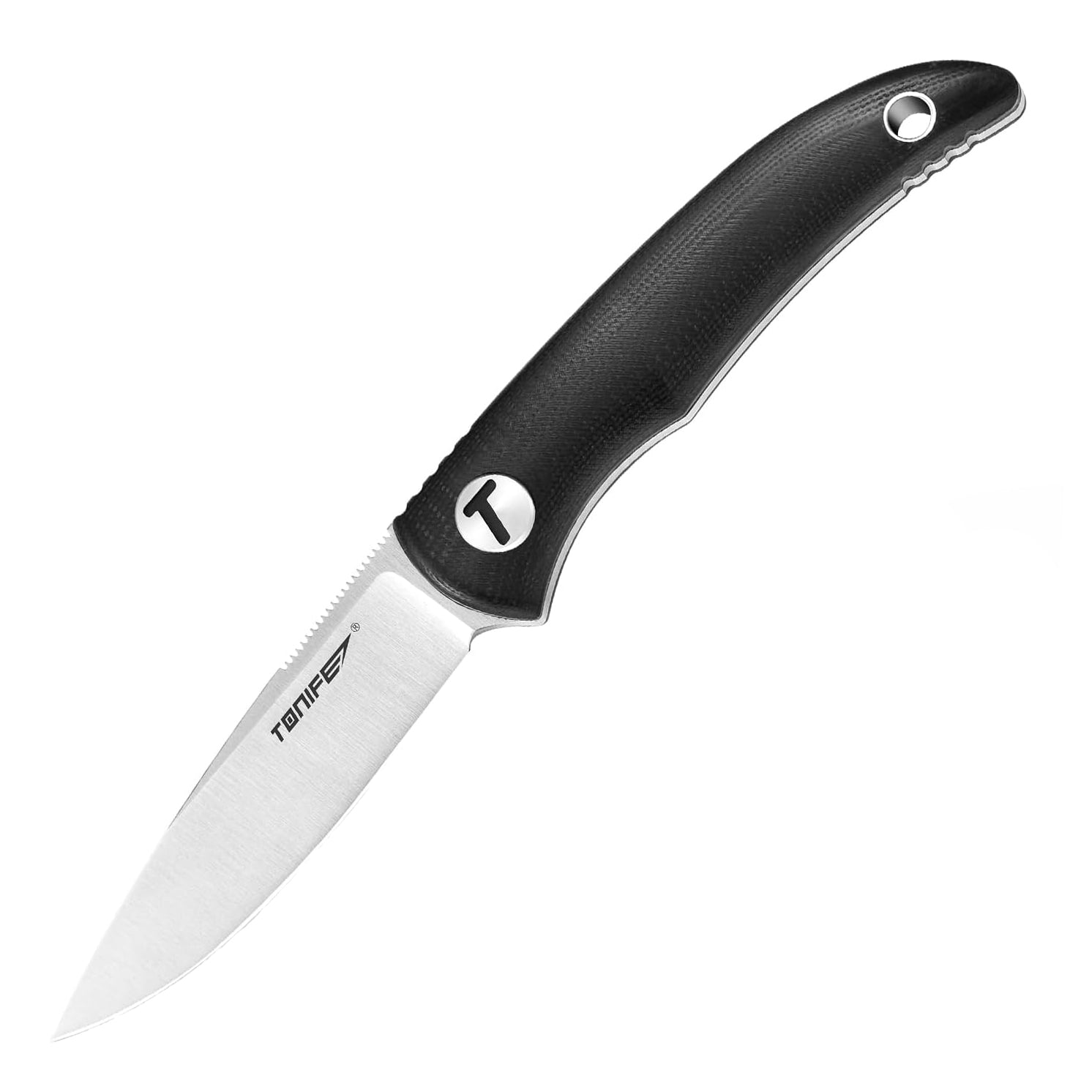 Tonife HKT2019BK-S Nova Fixed Blade (Black G10 Handle)