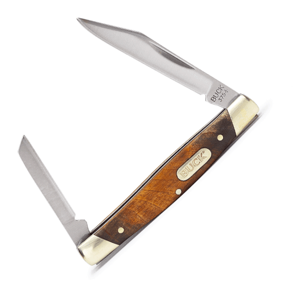 Buck 375 Deuce Folder (Woodgrain Handle)