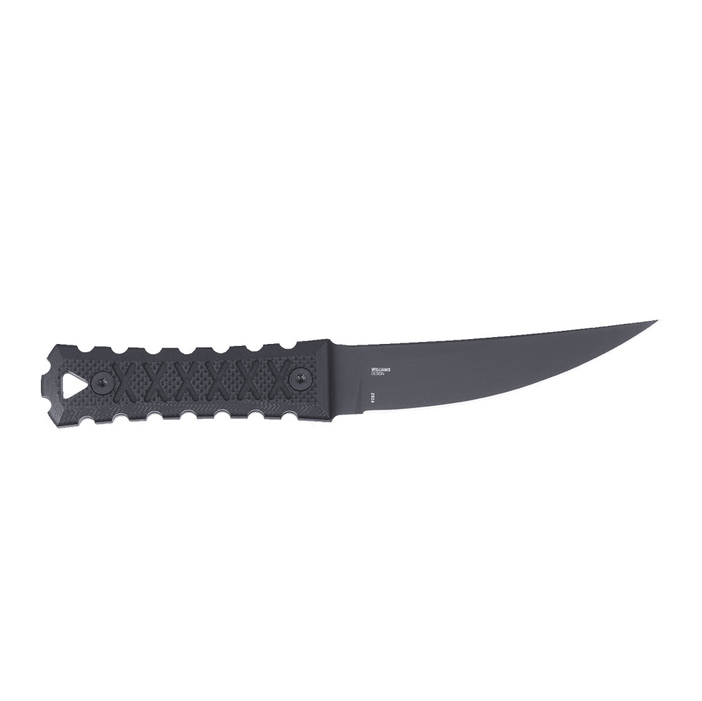 CRKT 2924 HZ4 Fixed Blade (Black G10 Handle)