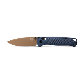 Benchmade 535FE-05 Bugout Folding Knife (Crater Blue Grivory® Handle)