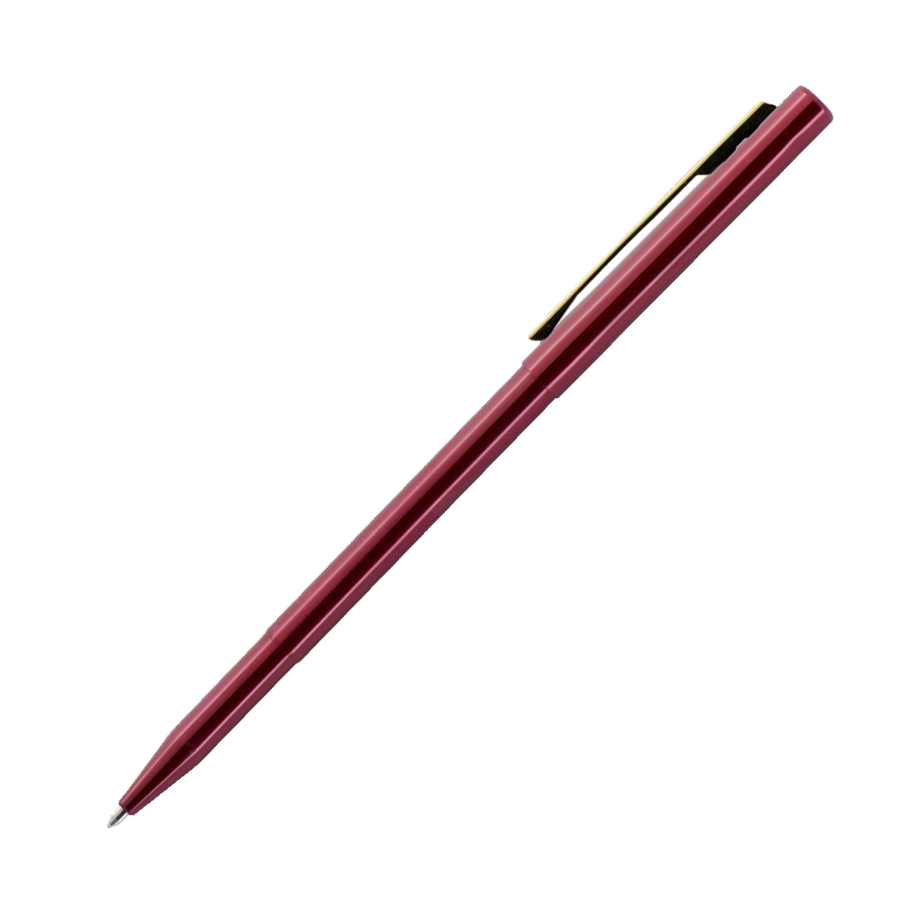 Fisher Stowaway Red Space Pen (With Clip)