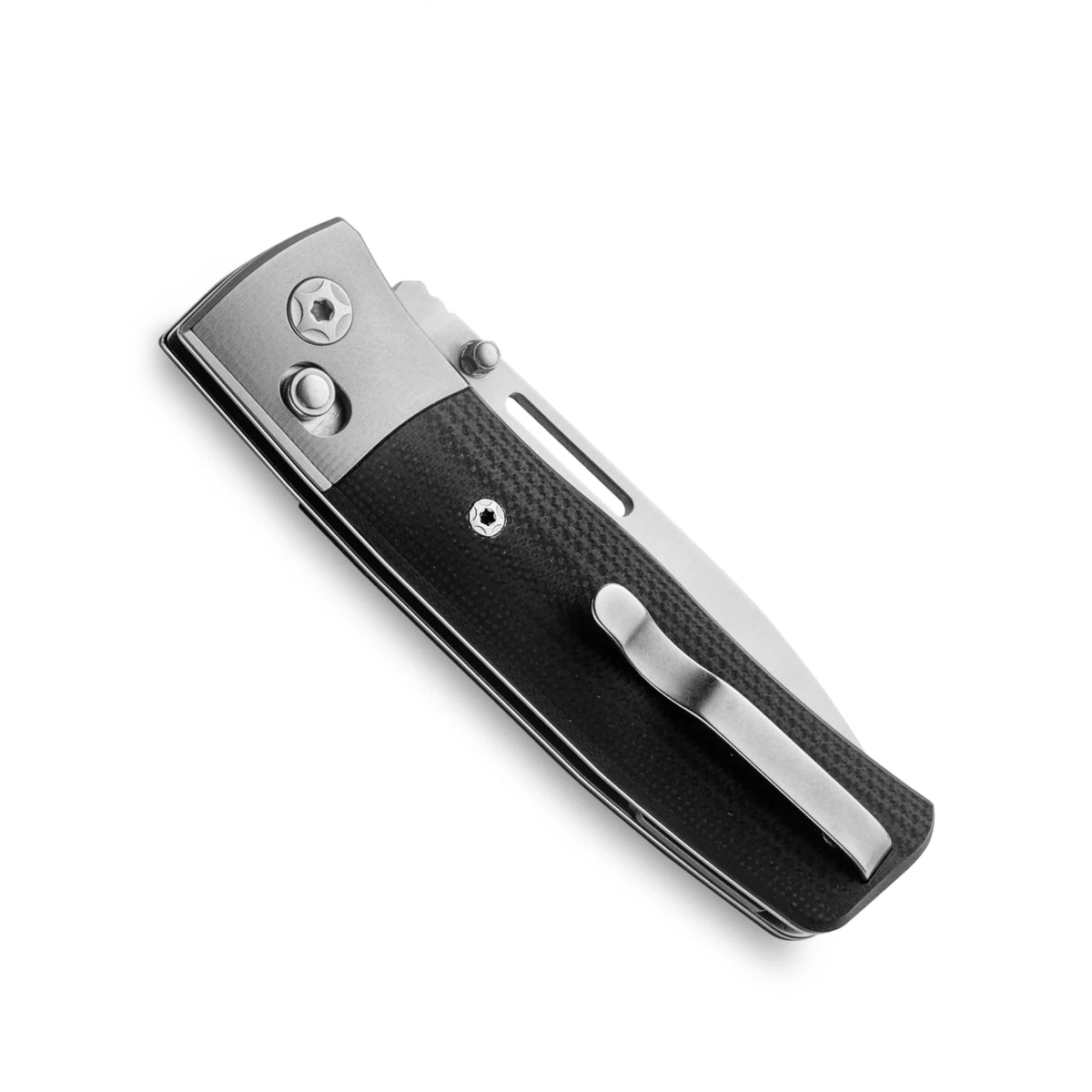 LionSteel NiNi Folding Knife (Black G10 Handle)
