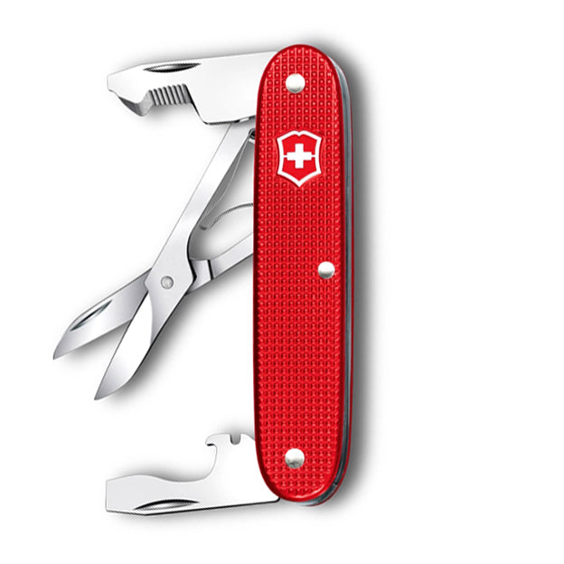 Victorinox Companion Slim Alox Multitool Pocket Knife 0.8170.20 (Red)