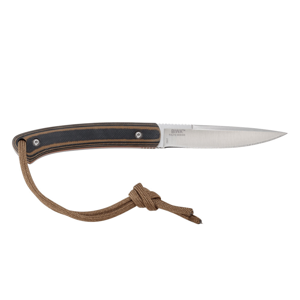 CRKT 2382 Biwa Fixed Blade (Brown G10 Handle)