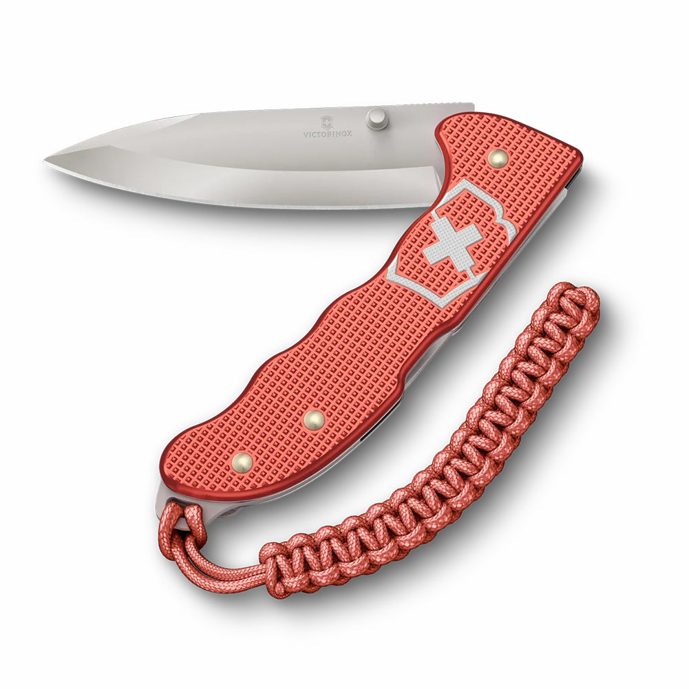Victorinox Evoke Alox Stone Red Back Lock Folding Knife 0.9415.L25 (Limited Edition 2025)