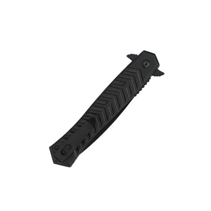 MTech A2025BK Linerlock Assisted Folding Blade (Black Anodized Aluminum Handle)
