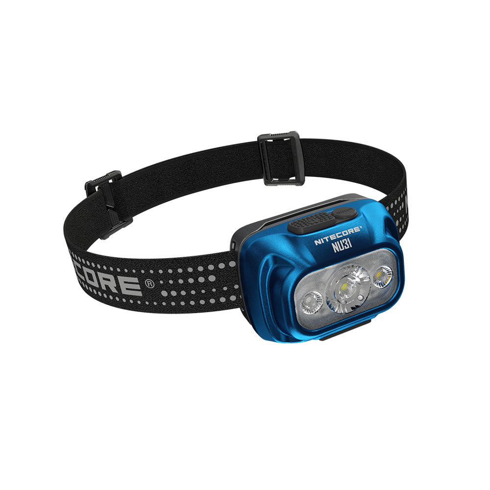 Nitecore NU31 Triple Output Lightweight Rechargeable Headlamp (550 Lumens) (3 Versions)