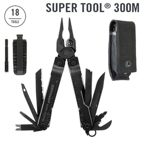 Leatherman Super Tool 300M Multitool (Black)