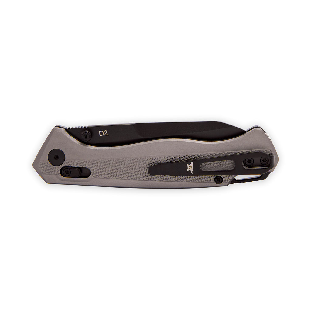 Buck 698 Ferrox Folder (Silver Anodized Aluminum)