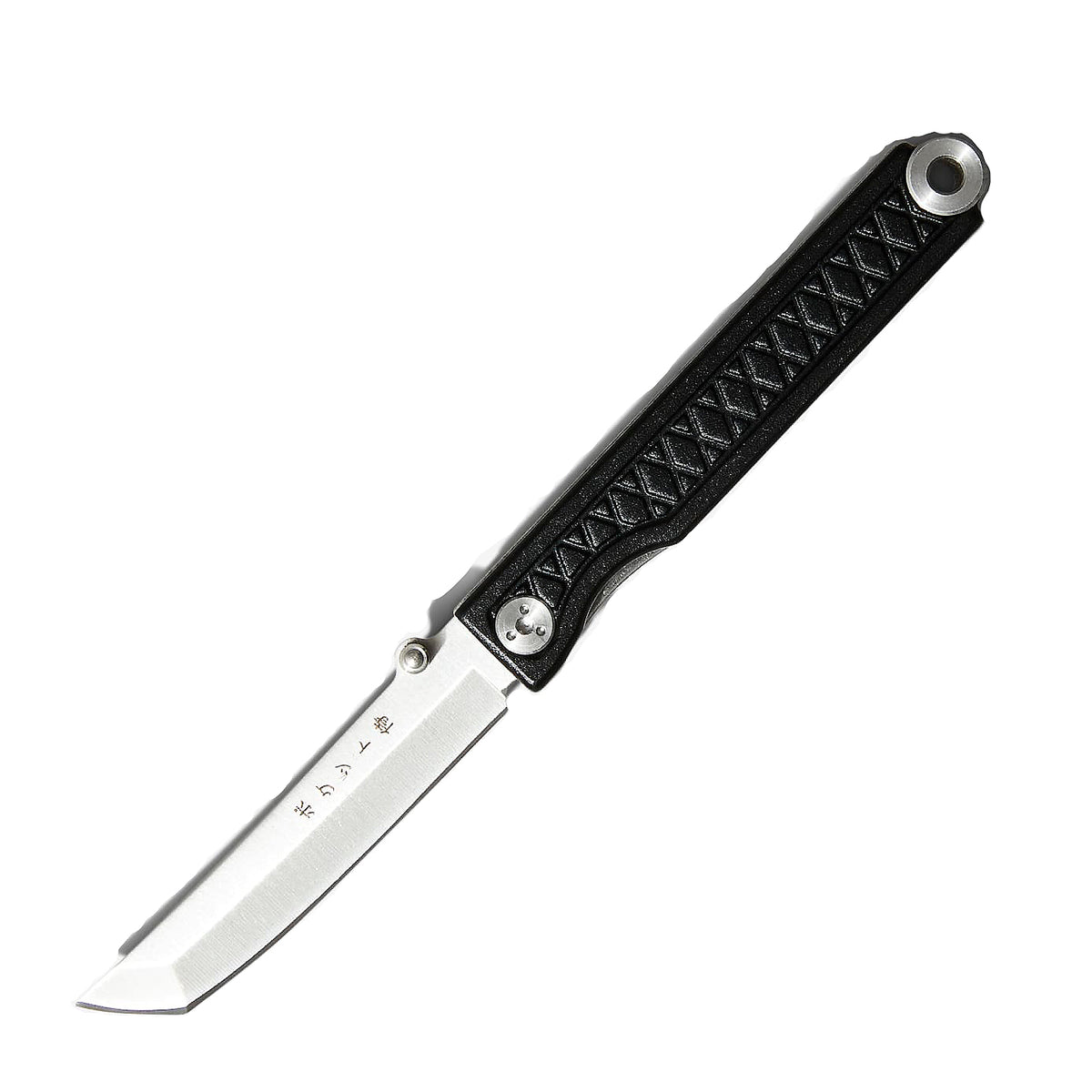 StatGear Pocket Samurai Keychain Knife (Black Aluminum)