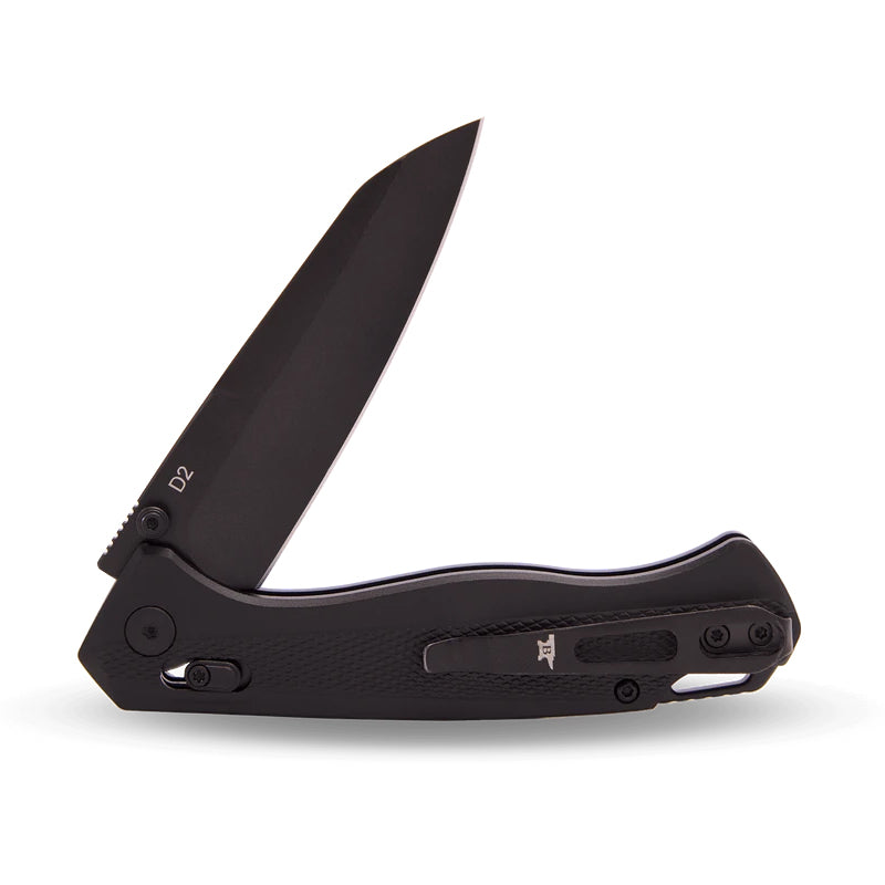 Buck 698 Ferrox Folder (Black Anodized Aluminum)