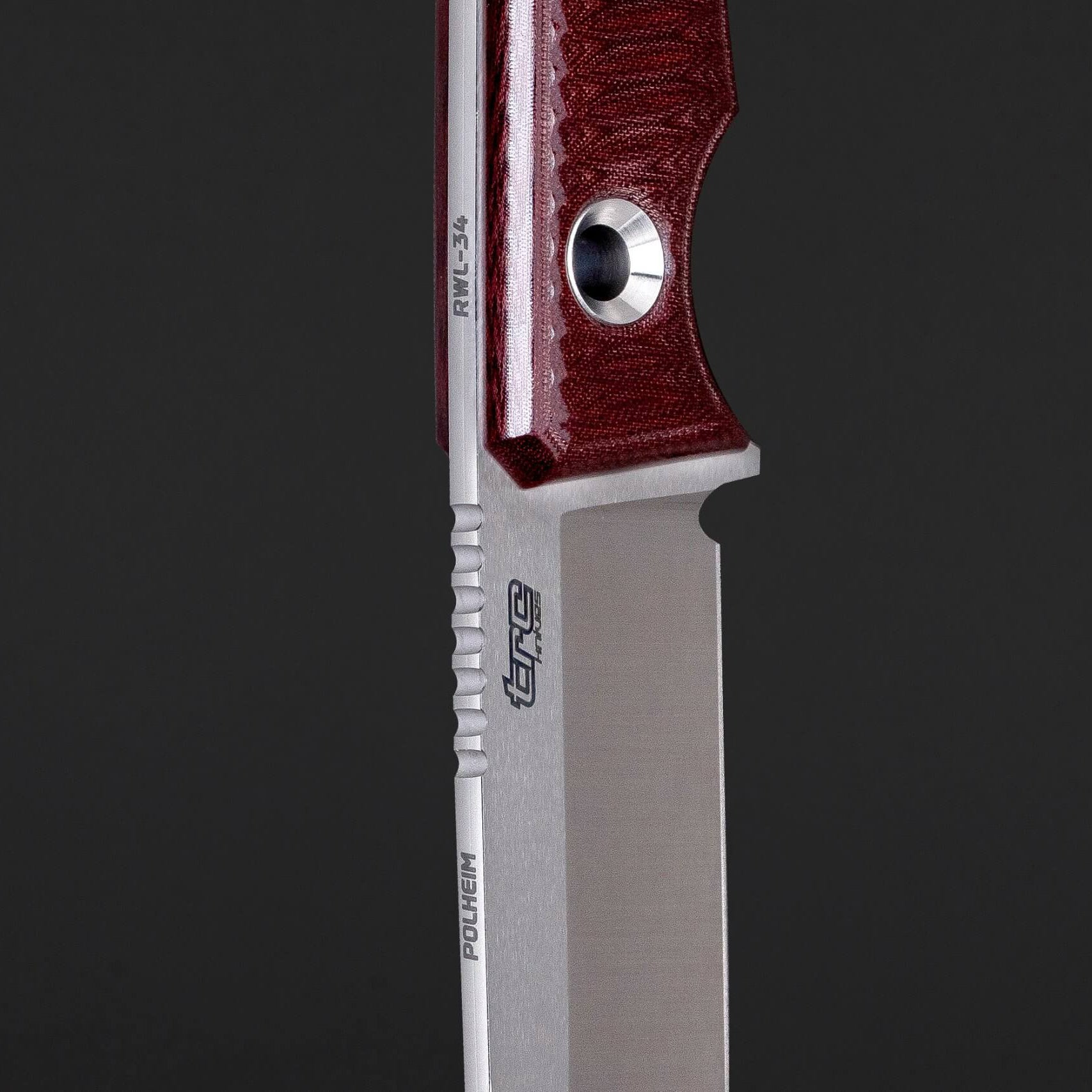 TRC Polheim 15 Anniversary (Maroon Micarta Handle)