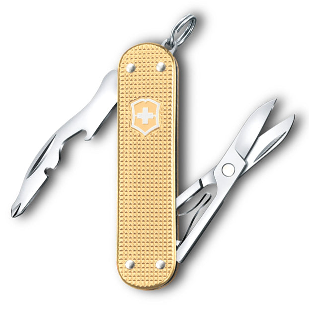 Victorinox Companion S Alox Multitool Pocket Knife 0.6261.28 (Gold)