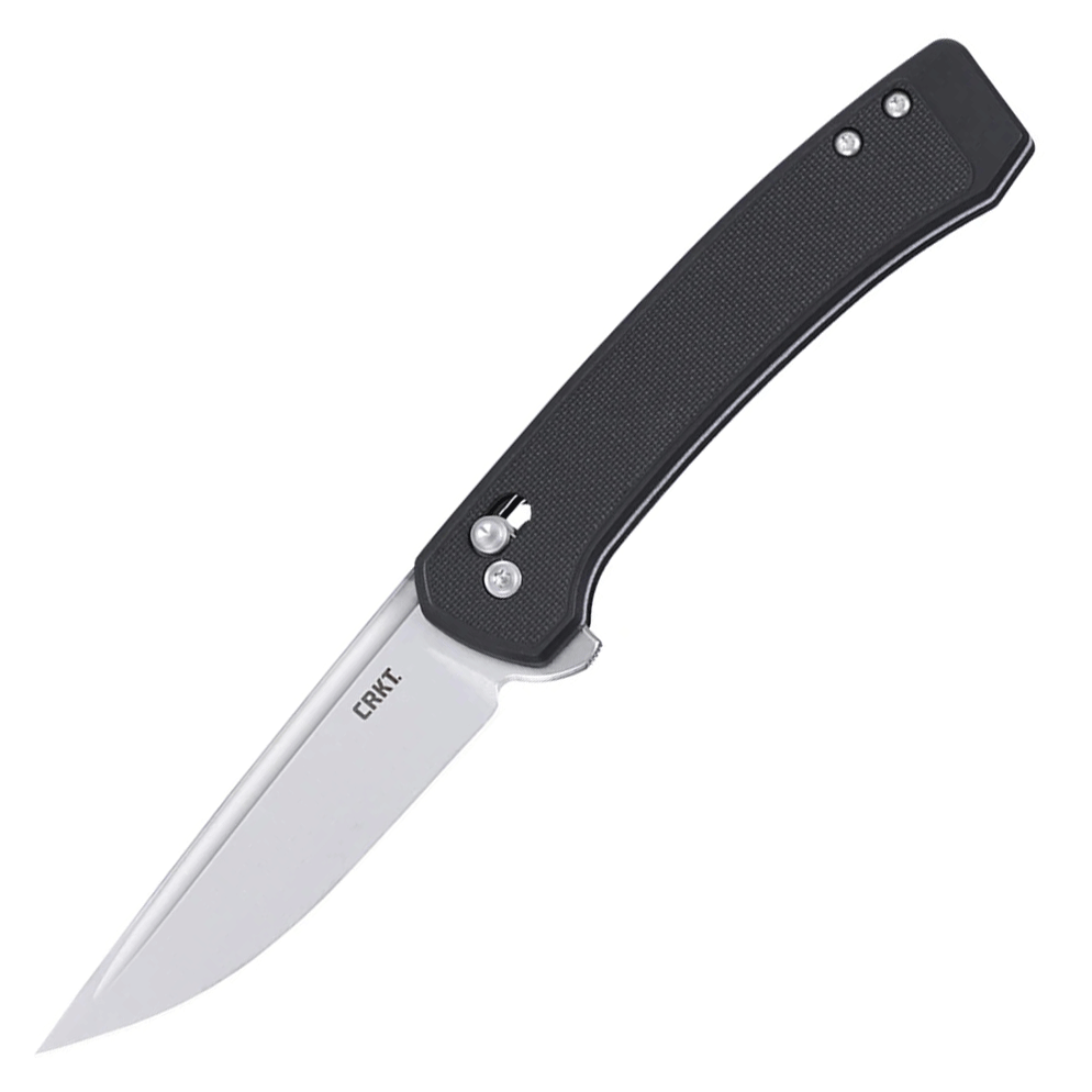 CRKT 7075 Q Compact Folding Knife (Gray GRN Handle)