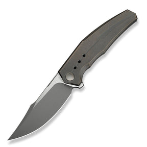 WE KNIFE WE23086-2 Kyklos (Bronze Milled Titanium Handle)