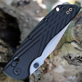 Hogue Deka MagnaCut Folding Knife (Black Polymer Handle)