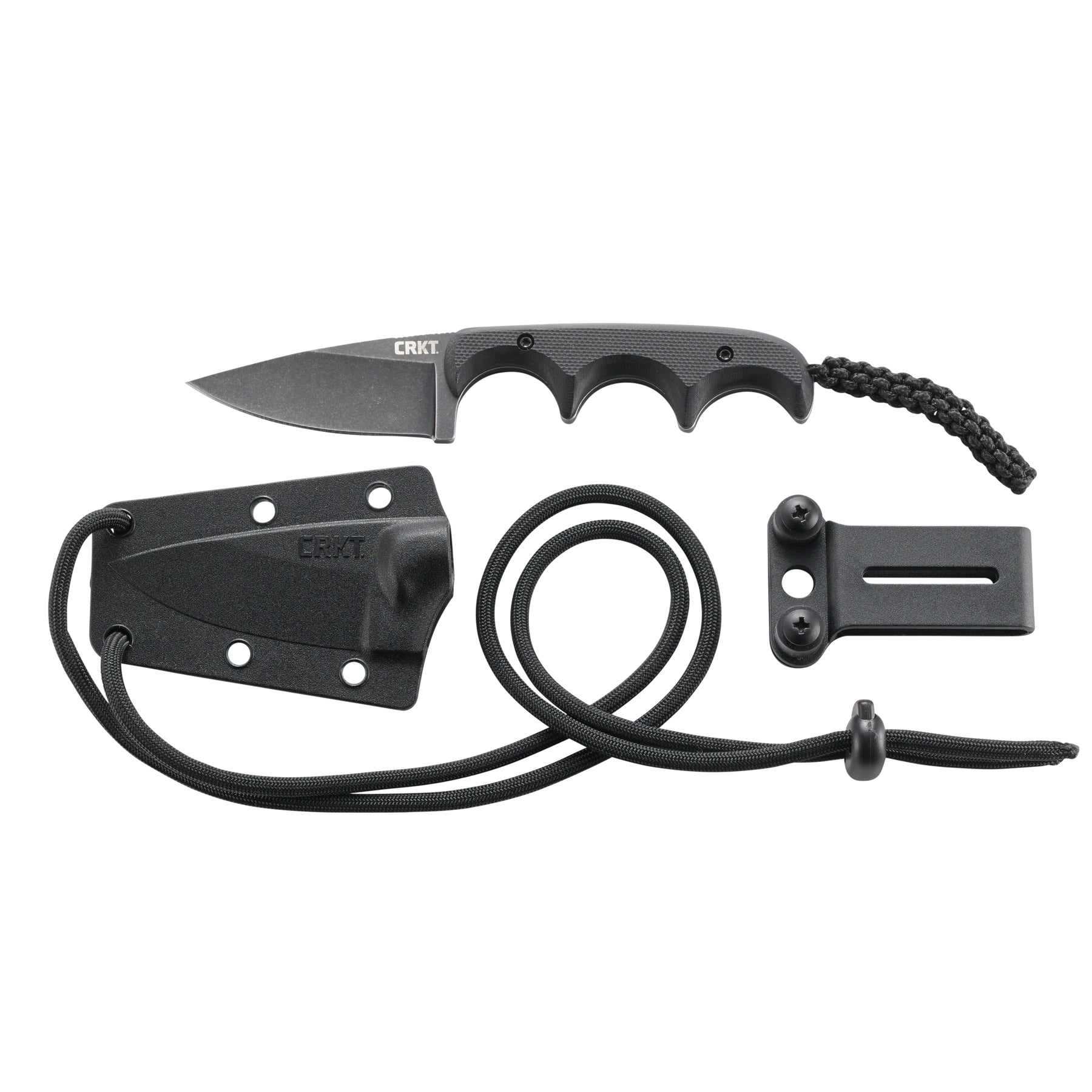 CRKT 2384K Folts Minimalist Fixed Blade (Black G10 Handle)