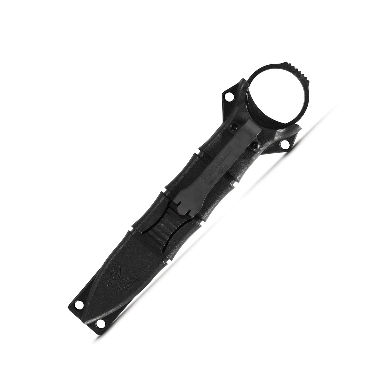 Benchmade 177BK Mini SOCP Single Edge Fixed Blade (440C Stainless Steel Handle)