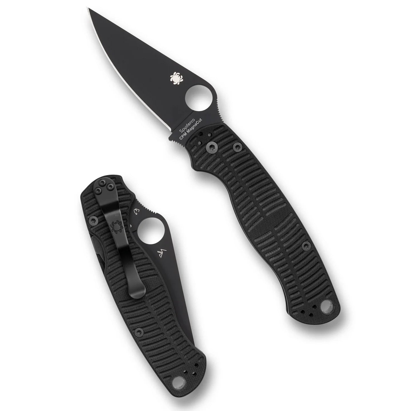 Spyderco C81GMCBKP2 Para Military 2 Salt Magnacut G-10 (Black)