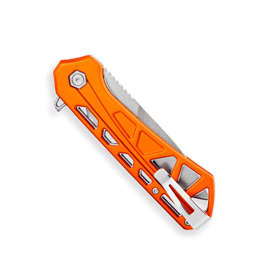 Buck 812 Trace Folder (Orange Aluminum)