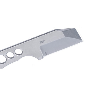 CRKT 2130 Razel Chisel Fixed Blade (Stainless Handle)