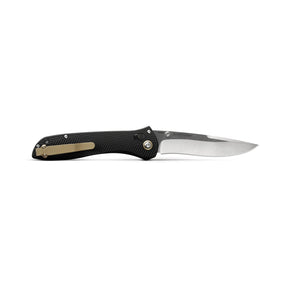 Benchmade 710-25 Seven | Ten Folding Knife (Black Machined Aluminum Handle)