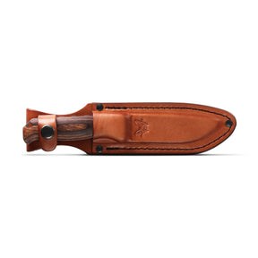 Benchmade 15002 Saddle Mountain Fixed Blade (Stabilized Wood Handle)