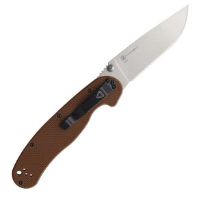 Ontario ON8883 RAT 1.5 MagnaCut Folding Knife (Brown G10 Handle)