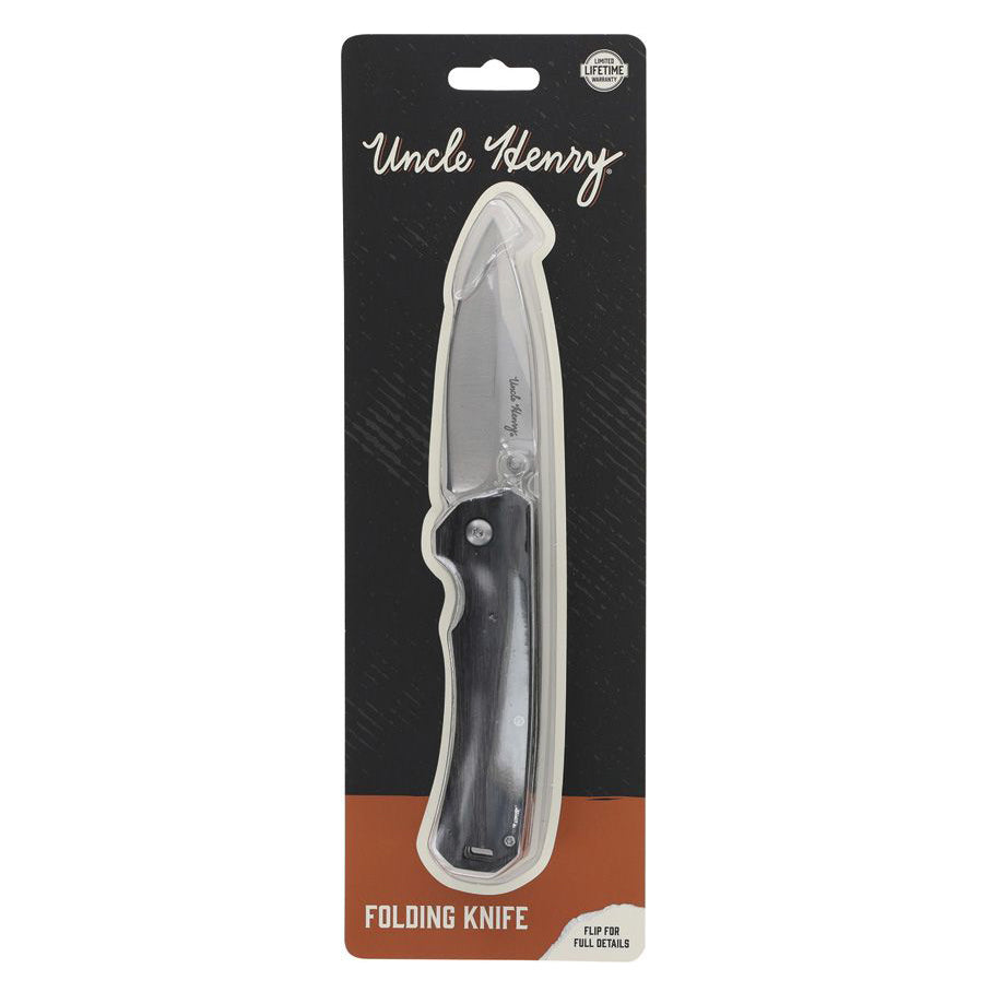 Schrade SCHP1227077 Uncle Henry Linerlock EDC Folding Knife