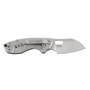 CRKT 5311 Pilar Folding Knife (Stainless Steel Handle)