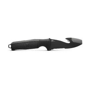 Benchmade 112SBK-BLK H2O Fixed Blade (Black Rubber Handle)