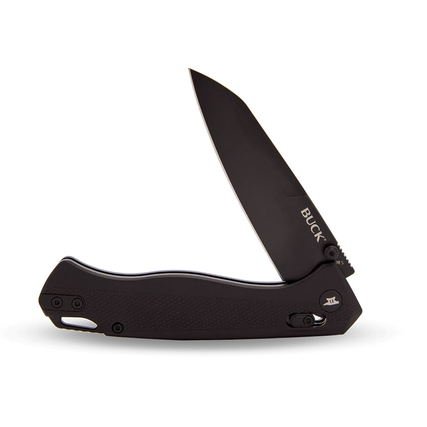 Buck 698 Ferrox Folder (Black Anodized Aluminum)