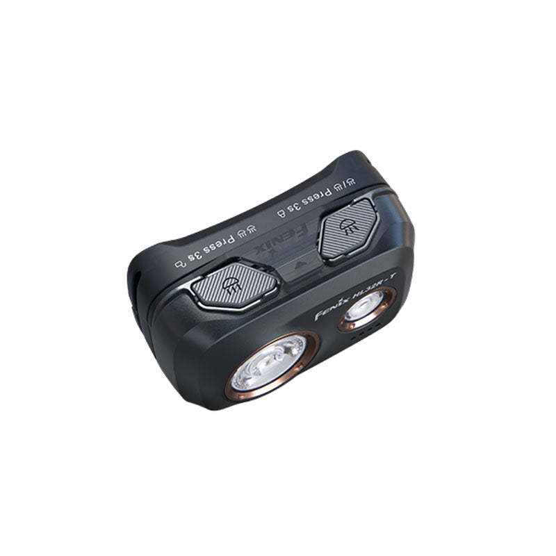 Fenix HL32R-T Trail Running Rechargeable Headlamp (Black) (800 Lumens)