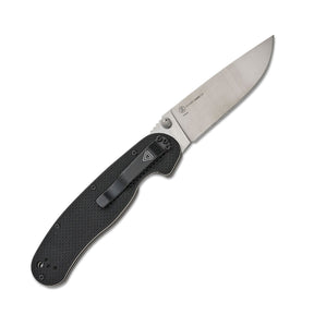 Ontario RAT 1.5 MagnaCut Folding Knife (Black G10 Handle)