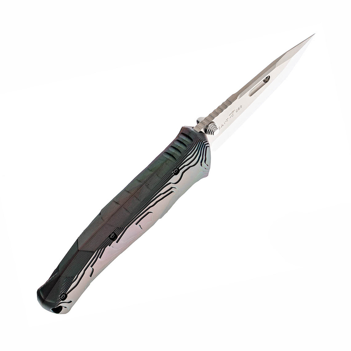 Rockstead SAI-T-ZDP Folding Knife (DLC-Prism Coated Titanium Handle)