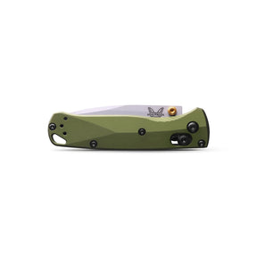 Benchmade 533SL-10 Mini Bugout Folding Knife (Woodland Green Aluminum Handle)