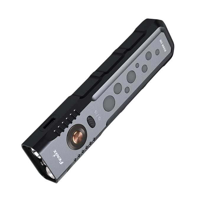 Fenix E08R UE (Black) Luminus SST20 LED Rechargeable Flashlight (1600 Lumens)