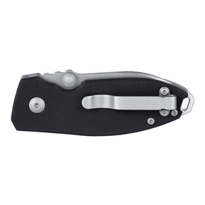 CRKT 2474 Squid Button Lock Folding Knife (Black G10 Handle)